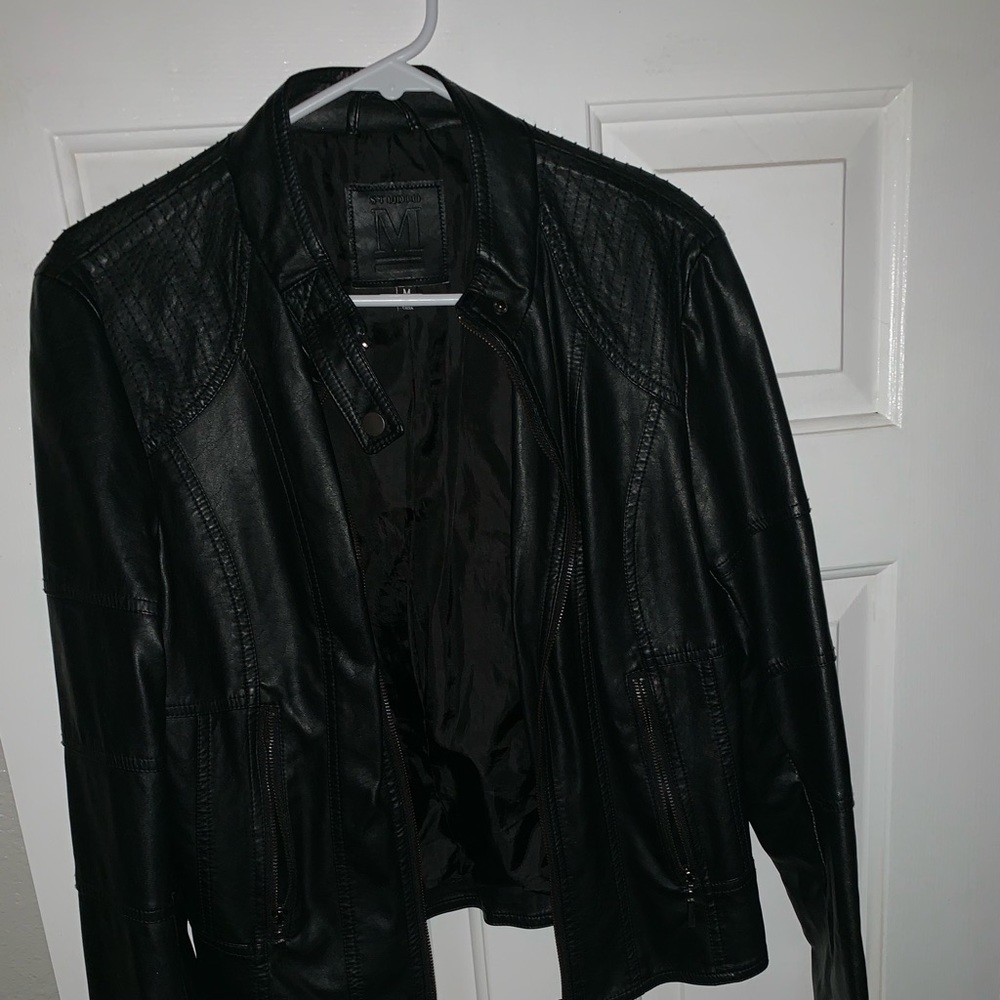 Leather jacket